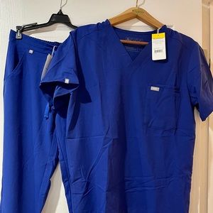 Figs Scrubs, Royal Blue